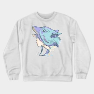 she wolf Crewneck Sweatshirt